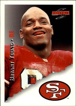 Bryant Young San Francisco 49ers 1995 Score NFL #166